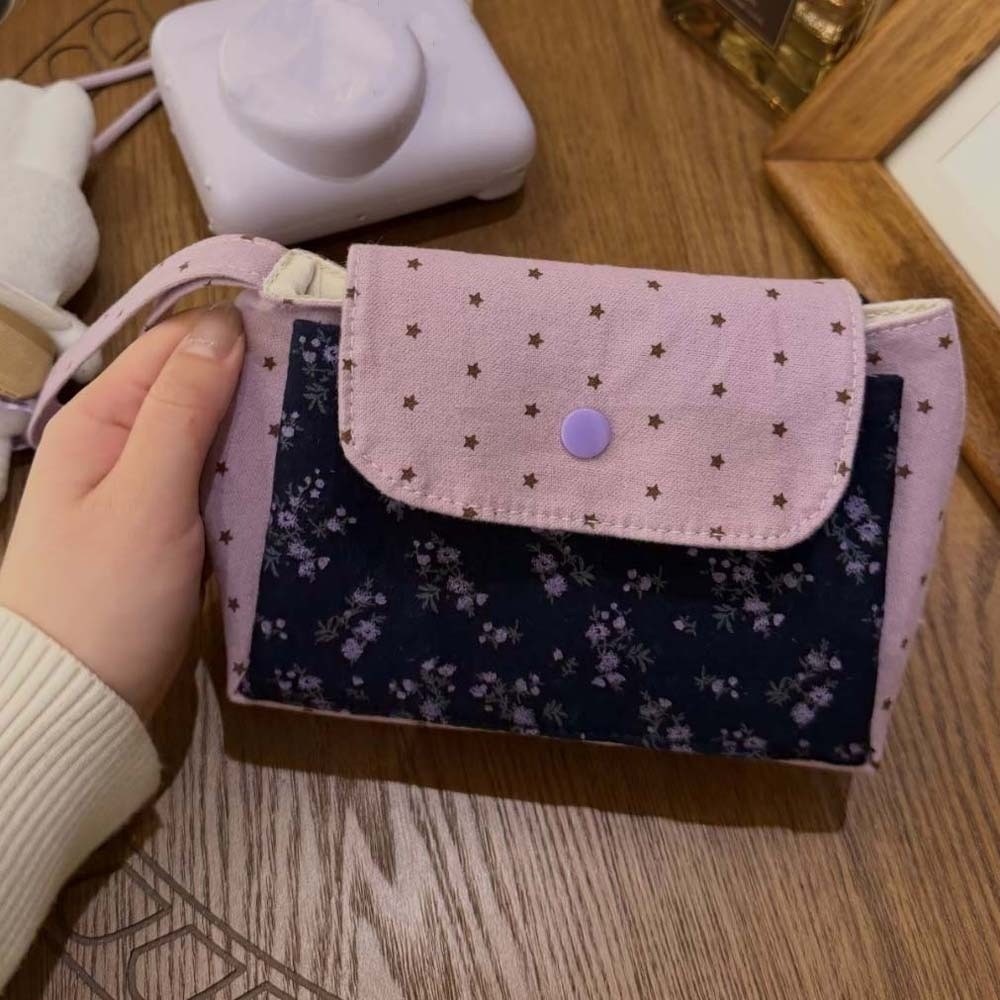 Фиолетовая косметичка с цветоч – обзор и цена Korean Lifestyle & Kids Boutique